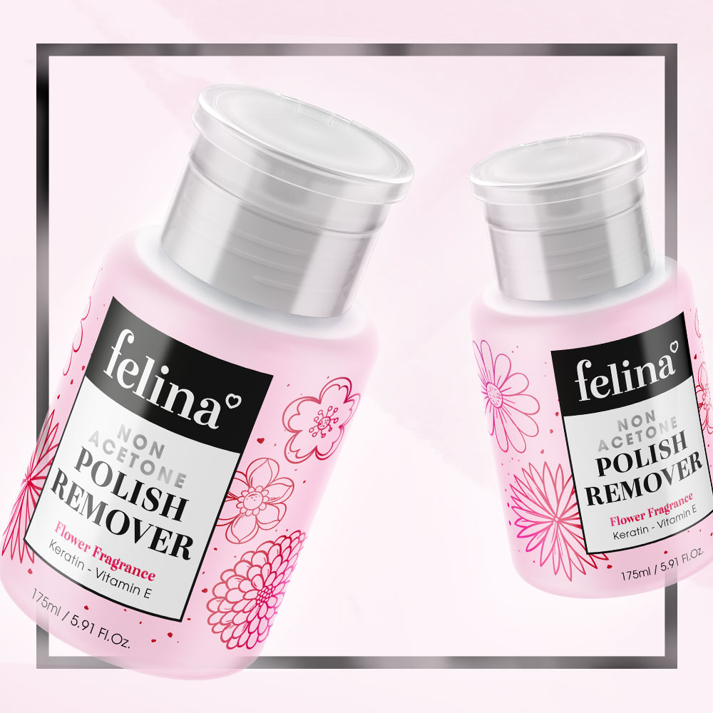 Felina Polish Remover Circle Branding Vietnam