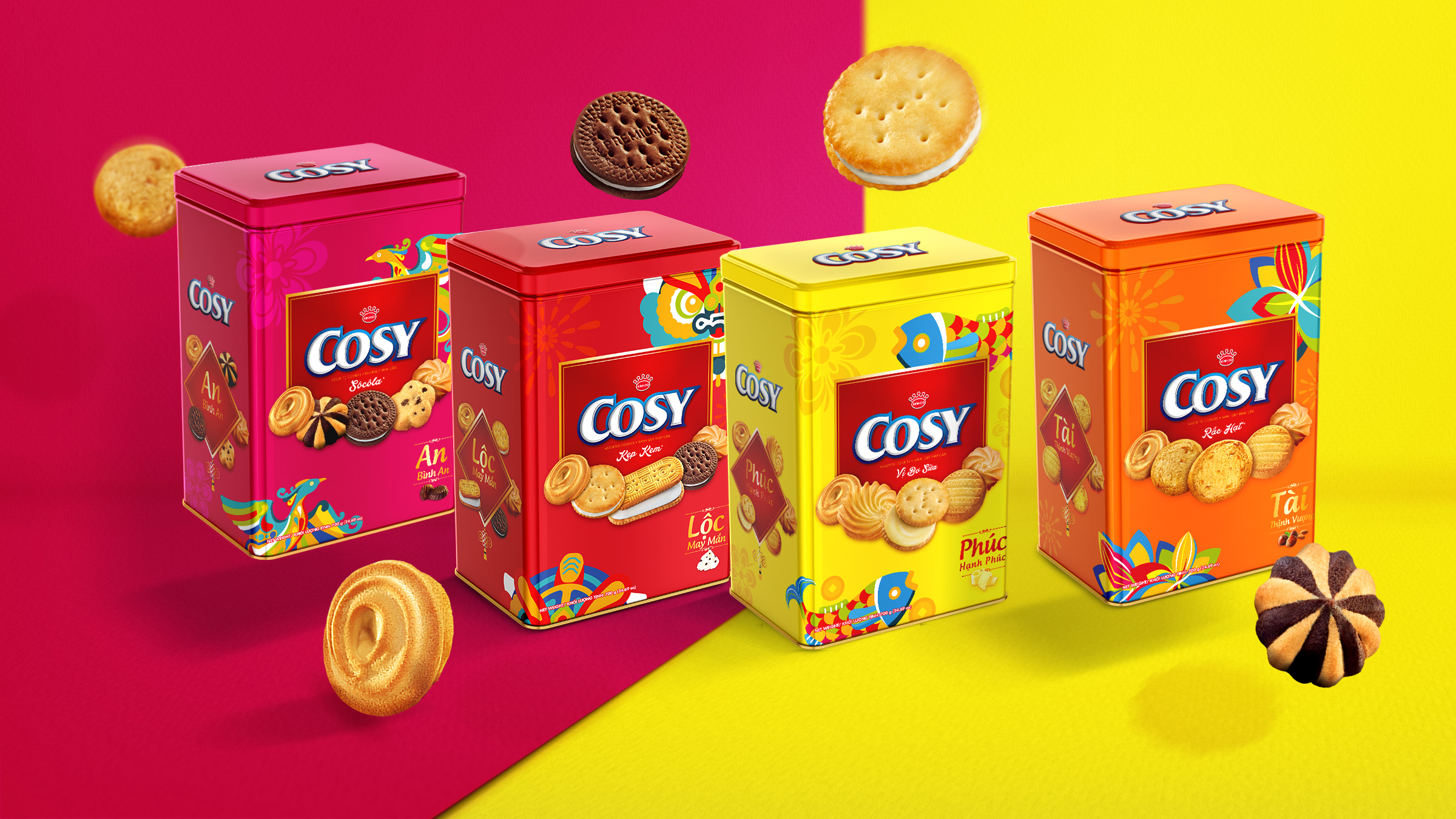 packaging design Cosy Tet