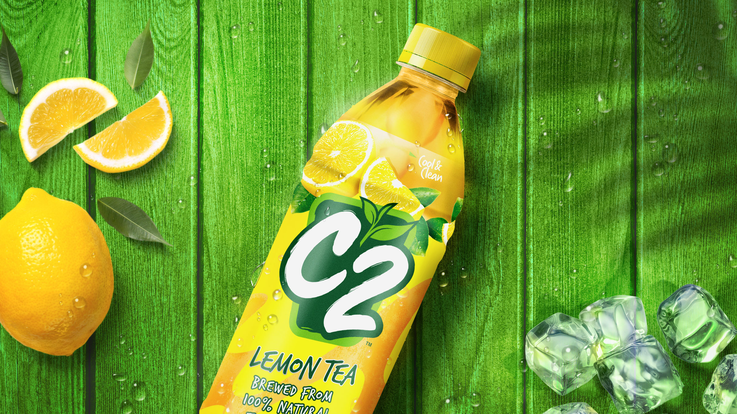 C2 Ice Tea Packaging Design
