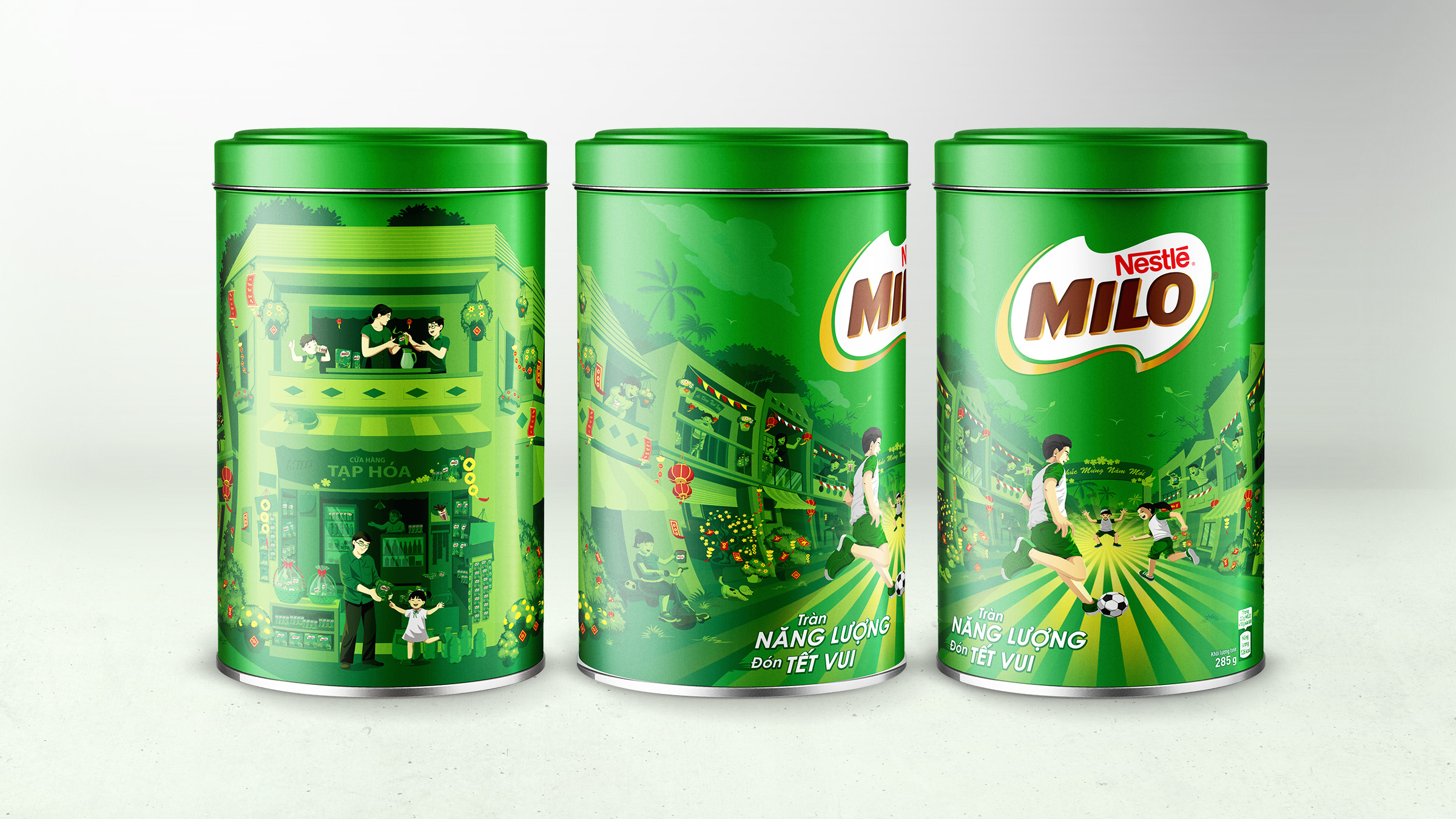 Circle Branding Partners MILO Special Edition Packaging Design Tet New Year #circlebranding