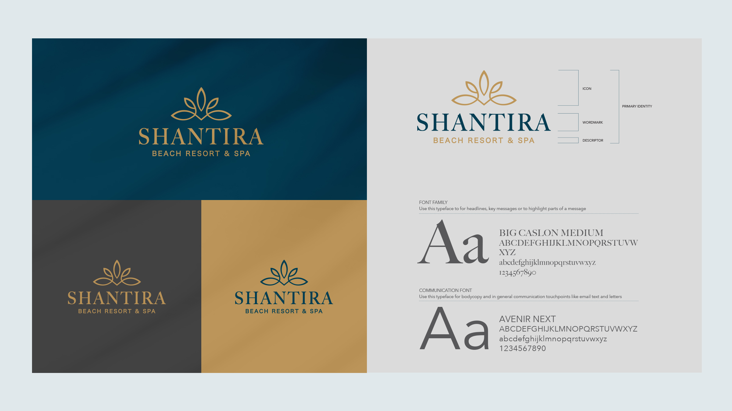 The Circle Branding Partners Shantira Resort Branding Logo Identity Design